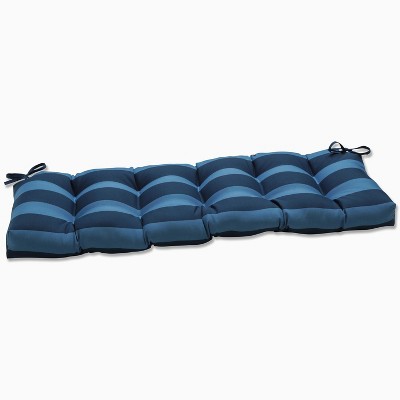 60x18 Outdoor/indoor Blown Bench Cushion Dina Seaside Blue - Pillow  Perfect : Target