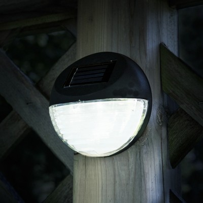 Nature Spring Outdoor Rechargeable LED Solar Lights - 4 Pieces