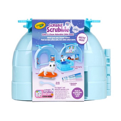 Crayola Scribble Scrubbie Pets Artic Igloo
