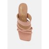 Chiri Criss Cross Strap Spool Heel Women Sandals - 3 of 4
