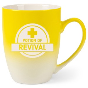 100 North Magic Potion 10 Ounce Yellow and White Two Toned Ombre, Comfortably Fits Your Hands, Ceramic Tea Coffee Cup Mug, Potion of Revival - 1 of 1