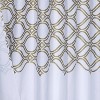 Dainty Home 3D Printed Textured 100% Cotton Shower Curtain - 2 of 3