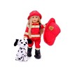 Playtime by Eimmie Playtime Pack FireFighter with Matching Child Accessories 18 Inch Dolls - 3 of 4