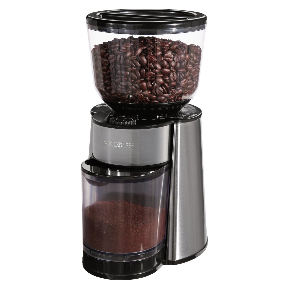 Mr. Coffee Automatic Burr Mill Grinder - Stainless Steel BVMC-BMH23