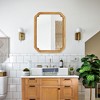 Okak Modern Irregular Decorative Wall Mirror for Entryway,Bathroom,Large Home Decor Vanity Mirror for Bedroom,Living Room - 2 of 4