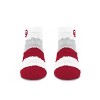 NCAA Oklahoma Sooners Neapolitan Stripe Fuzzy Socks - 3 of 3