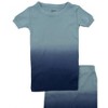 Leveret Kids Two Piece Cotton Tie Dye Short Pajamas - 2 of 4