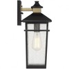 Savoy House Kingsley 1 - Light Wall Light in  Matte Black/Warm Brass - 3 of 3