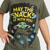 Toddler Boys' Star Wars Yoda Snacks T-Shirt - Green - 2 of 4