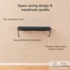 MH London Venice 24" Wall Mounted Shelves Mango Wood & Iron - 3 of 4
