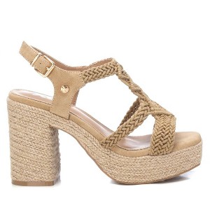 Xti Women's Heeled Jute Platform Sandals  142839 - 1 of 3