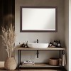Amanti Art Grand Narrow Beveled Framed Bathroom Vanity Wall Mirror - 4 of 4