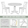 5-Piece Dining Set with Kitchen Table and 4 Chairs - 4 of 4
