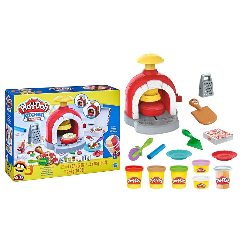 Play-Doh Kitchen Creations Pizza Oven Playset, 4 of 11