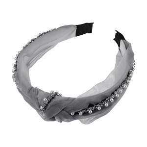 Unique Bargains Women's Knotted Headbands 5.51"x2.2" 1 Pc - 1 of 4
