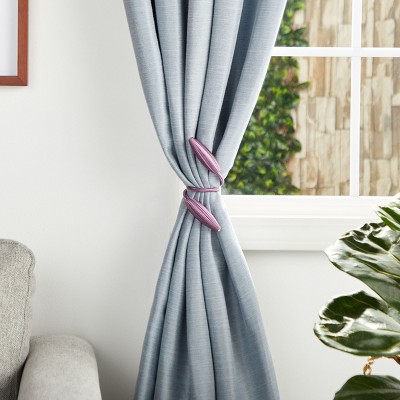 Window Curtain Tieback Holdback Tie Back Magnetic Drapery Holder Home Decor 1PC 