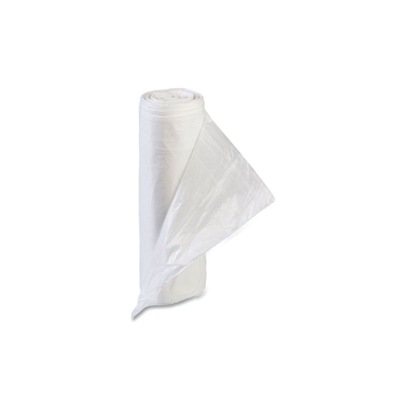 Inteplast Group Low-Density Commercial Can Liners, 60 gal, 1.15 mil, 38" x 58", Clear, 20 Bags/Roll, 5 Rolls/Carton, 2 of 6