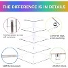 Hachikiko 5 - Tier Acrylic Cupcake Stand with LED String Light, Premium Cupcake Holder Tower for Weddings, Birthday Parties Decor - 4 of 4