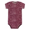 Hudson Baby Infant Girls Cotton Bodysuits, Little Love Flowers 3-Pack - 4 of 4