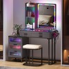 fredees Makeup Vanity with LED Light - 3 of 4