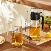 16oz/470ml Glass Olive Oil Sprayer for Cooking – Olive Oil Dispenser Bottle for Kitchen Gadgets and Air Fryer Accessories, Salad, BBQ - Ash - 2 of 4