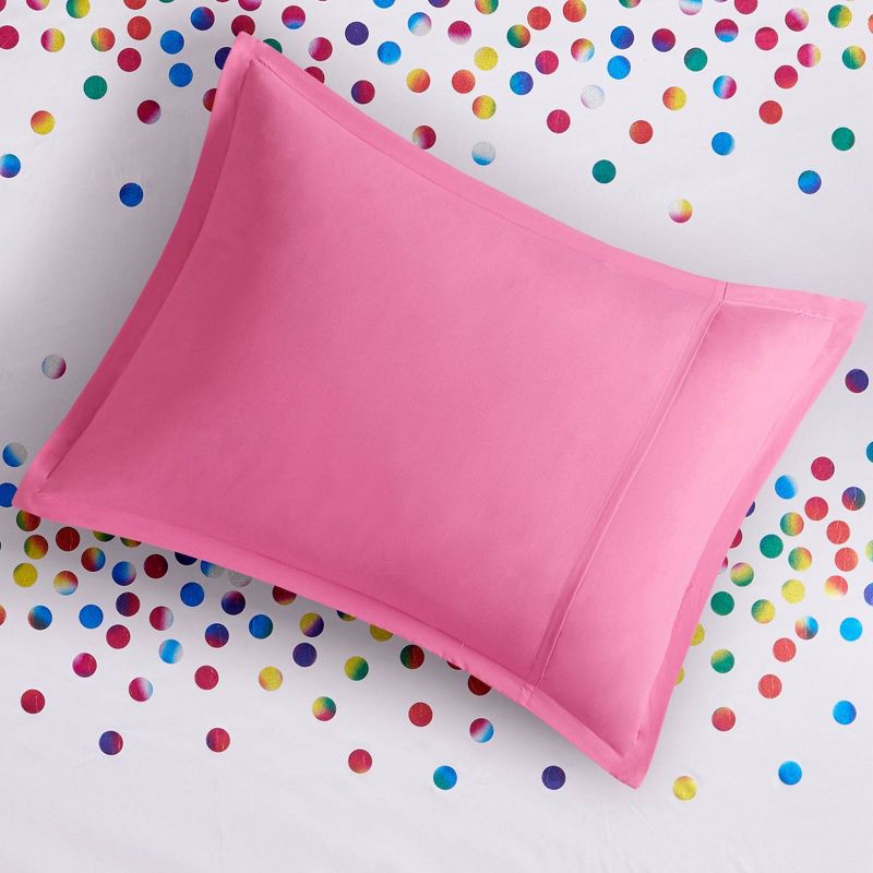 Teen Intelligent Design Thea Rainbow Metallic Dot Comforter Set, 5 of 9