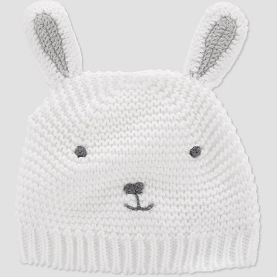 Image of Baby Bunny Cap - Just One You® made by carter's White 0-12M