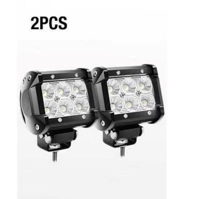 MPM Led Pods, 3-inch (2PCS) 18W 1140LM Flood Led Off Road Lights Super Bright Driving Fog Light Boat Lights Driving Lights Led Work Light for Trucks