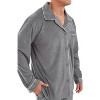 ADR Men's Pajamas Set, Soft Plush Fleece Pajamas Man, Pajamas PJs Set - 3 of 4
