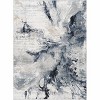 Hauteloom Kirkland Dark Blue Marble Rug - 4 of 4