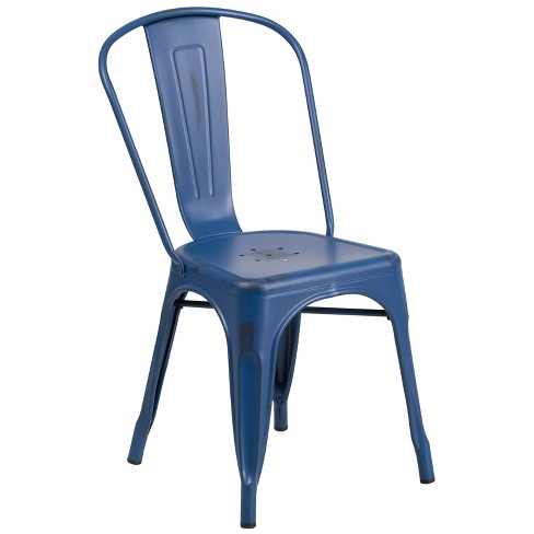 Metal chairs target sale