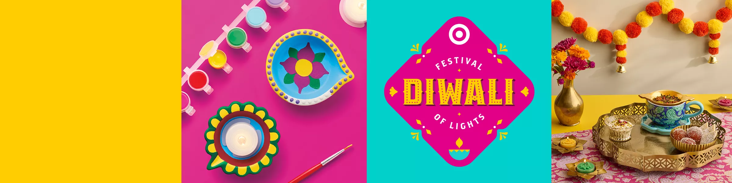 Share in the joy of Diwali
All of the essentials to celebrate the festival of lights
Shop Diwali