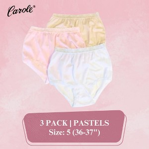 Carole Women's 100% Nylon Lace Trim Panties - 1 of 4