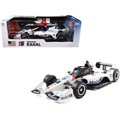 Dallara IndyCar #15 "Mobil 1" Rahal Letterman Lanigan Racing "NTT IndyCar Series" (2025) 1/18 Diecast Model Car by IXO Models