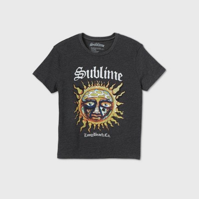 Women's Sublime Short Sleeve Graphic T-Shirt - Charcoal Heather S