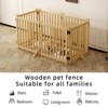 Racxily Dog Playpen Outdoor Indoor, Heavy Duty Metal Dog with Doors Foldable Metal Dog playpen Exercise Pen for RV, Camping, YardPen - 4 of 4