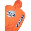 Mens Busch Light Hunter Orange Hoodie - 4 of 4