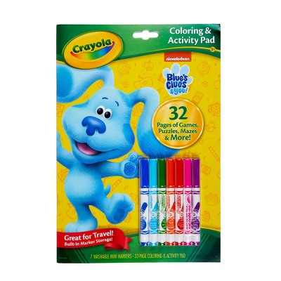 Crayola 32pg Blue's Clues & You! Coloring & Activity Pad