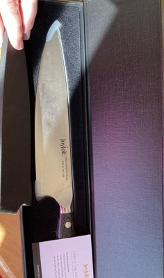 JoyJolt 8” Chef Knife, High Carbon x50 German Steel Kitchen Knife –  Magnetic Gift Box.