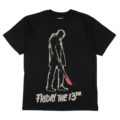 Friday the 13th Men's  Graphic Print Adult Horror T-Shirt