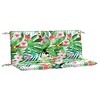 vidaXL Garden Bench Cushions 2pcs Multicolor 47.2 in.x19.7 in.x2.8 in. Fabric - 2 of 4