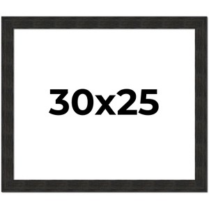 PosterPalooza | Contemporary Black Picture Frame - UV Acrylic, Backing Board, Hanging Hardware Included - 1 of 4