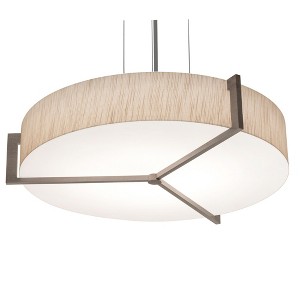 AFX Apex 3 - Light Pendant in  Satin Nickel/Weathered Grey - 1 of 1