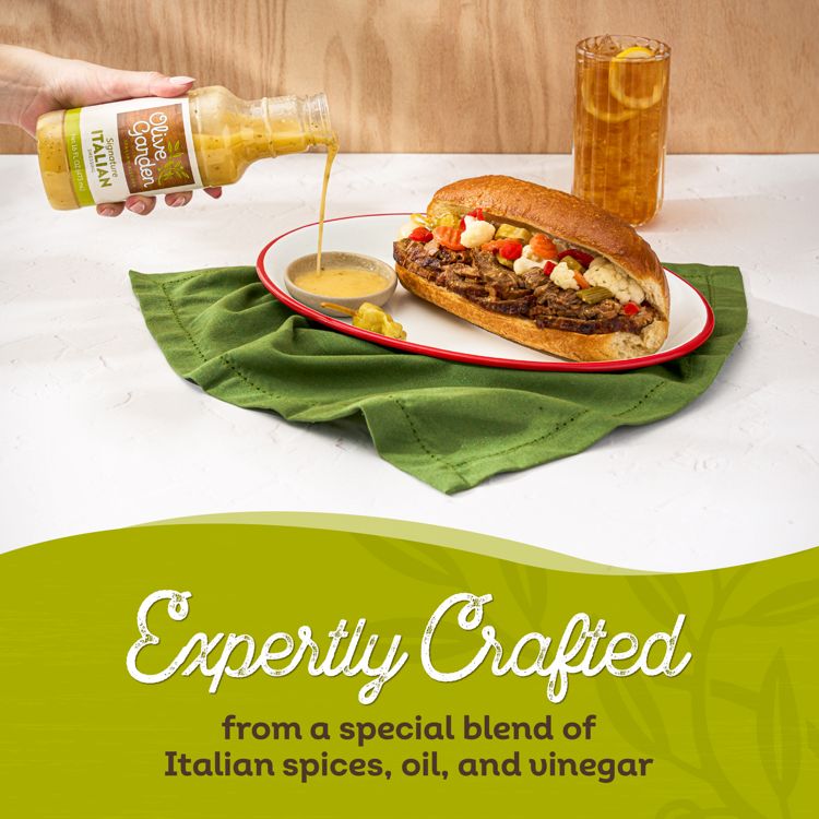 Olive Garden Signature Italian Salad Dressing - 16fl oz, 3 of 8