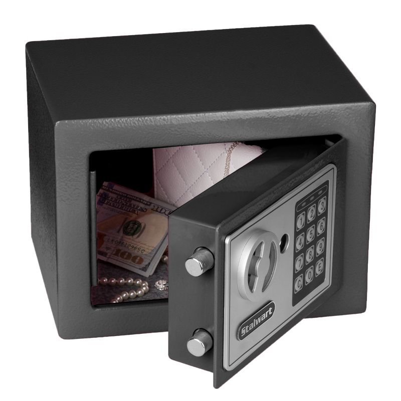 Digital Security Safe Box Black - Fleming Supply, 5 of 6