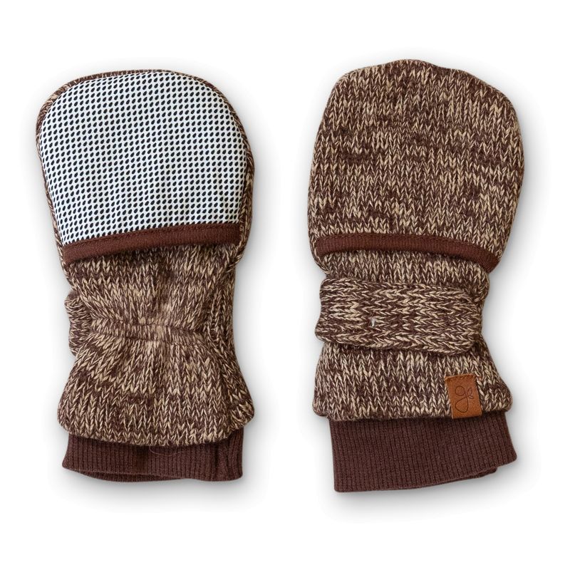 Goumi Organic Knit Stay On Baby Mitts, 1 of 9