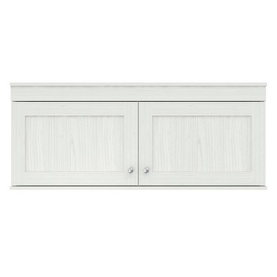 Shaker White 52'' Wall Mounted Buffet Cabinet with Adjustable Shelves