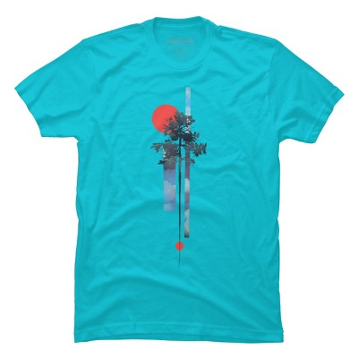 Men's Design By Humans Abstract Nature By airiestudio T-Shirt