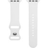 Worryfree Gadgets Silicone Sports Band for Apple Watch 42/44/45mm iWatch Band Series 8 7 6 5 4 3 2 1 & SE - 3 of 4