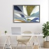 Stupell Industries Contemporary Waved Tendrils Floating Frame Canvas Art - 3 of 4